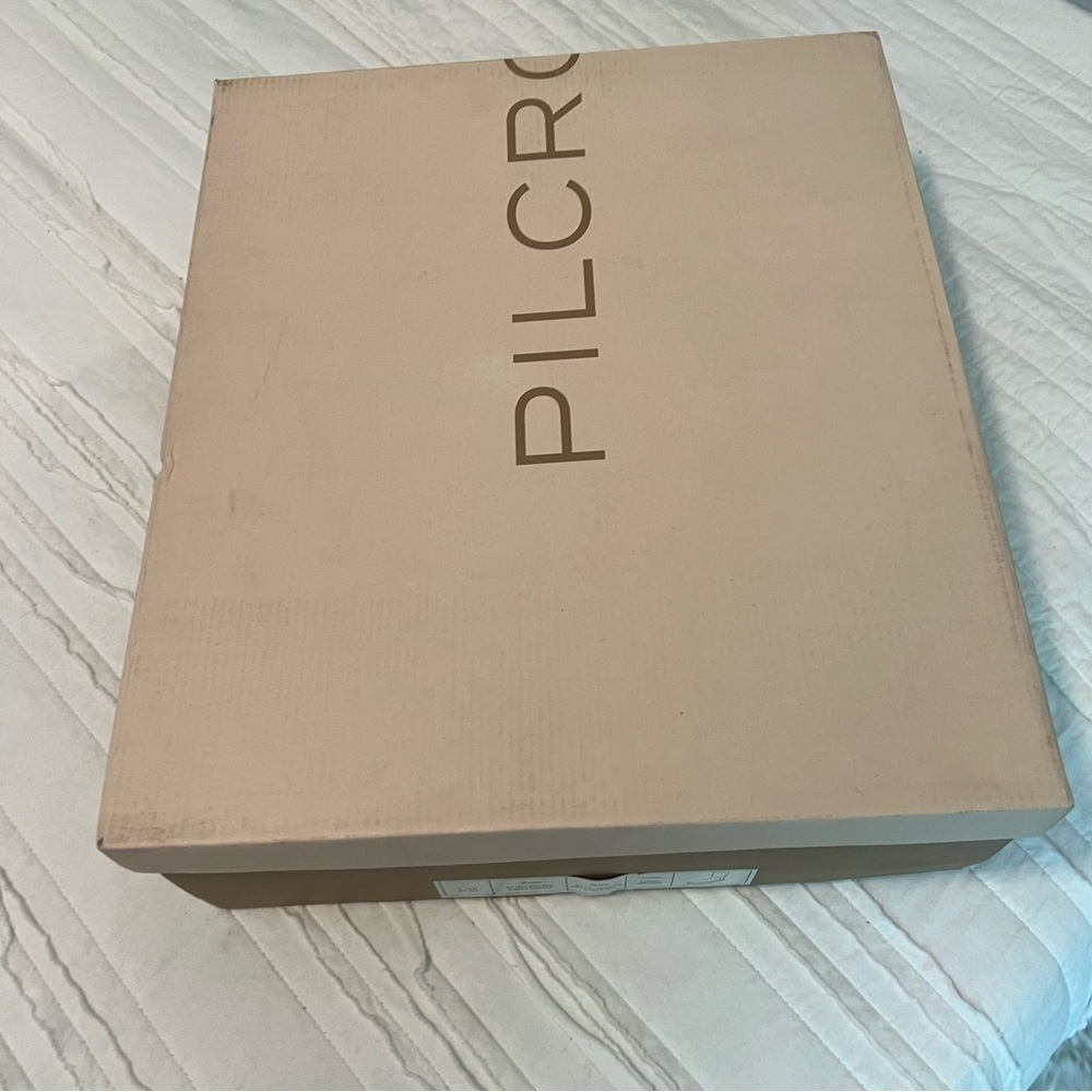 Nwt Anthropologie X Pilcro Leather Chocolate Brown Mid Calf Boots Size 7 — image 8 of 8